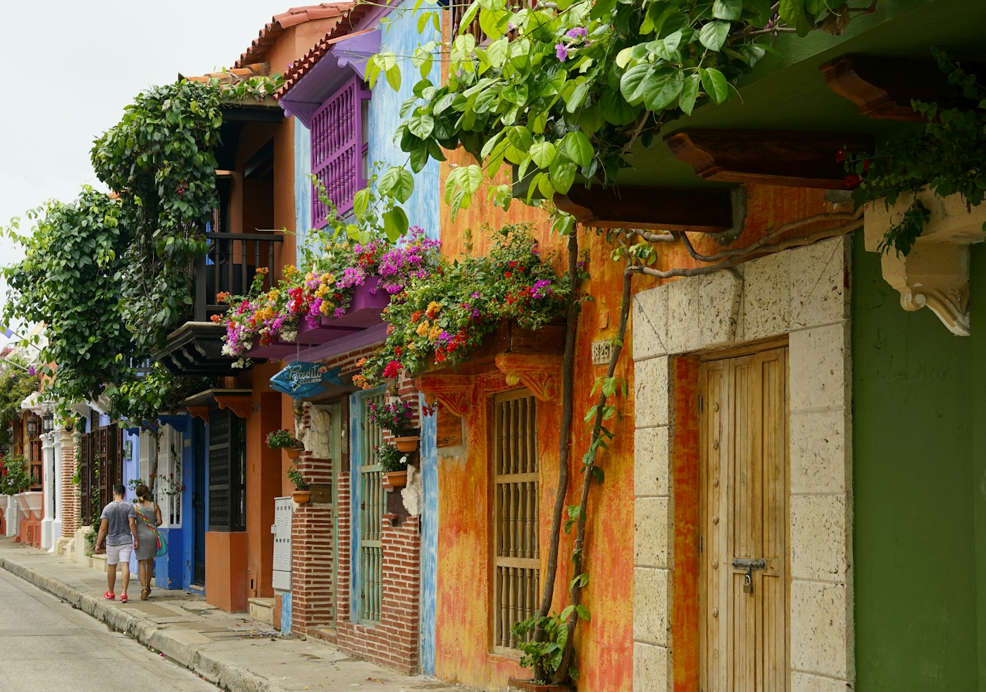 Arquitectura y colores de Cartagena — Ricardo Gomez Angel