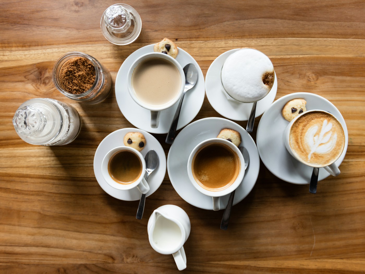 Servicio de café para una pausa