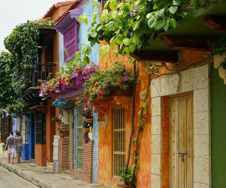 Arquitectura y colores de Cartagena — Ricardo Gomez Angel